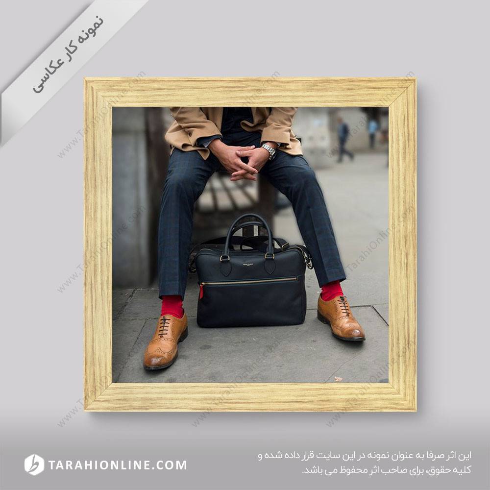 عکاسی از کفش چرمی 9